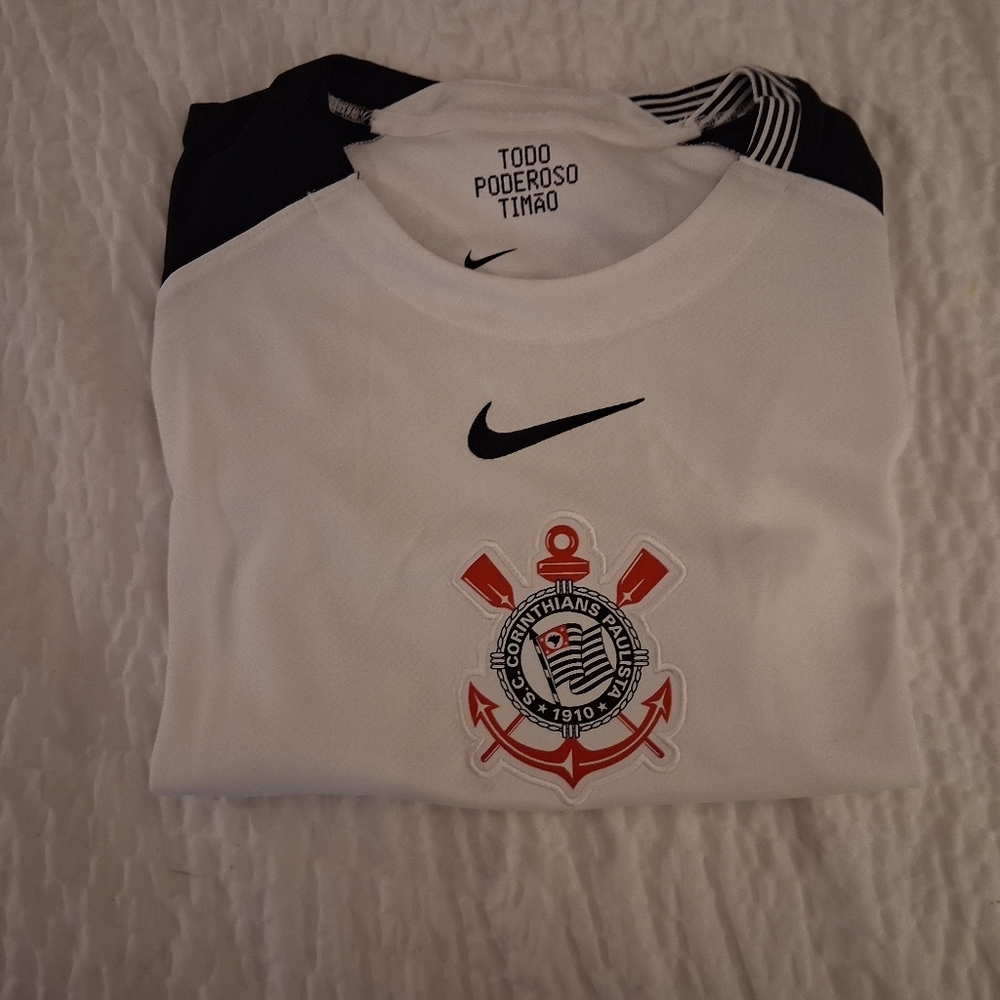 Nike SC Corinthians 2025/26 Stadium Home Jersey NWT Size Medium HJ4597-100 - Picture 8 of 8